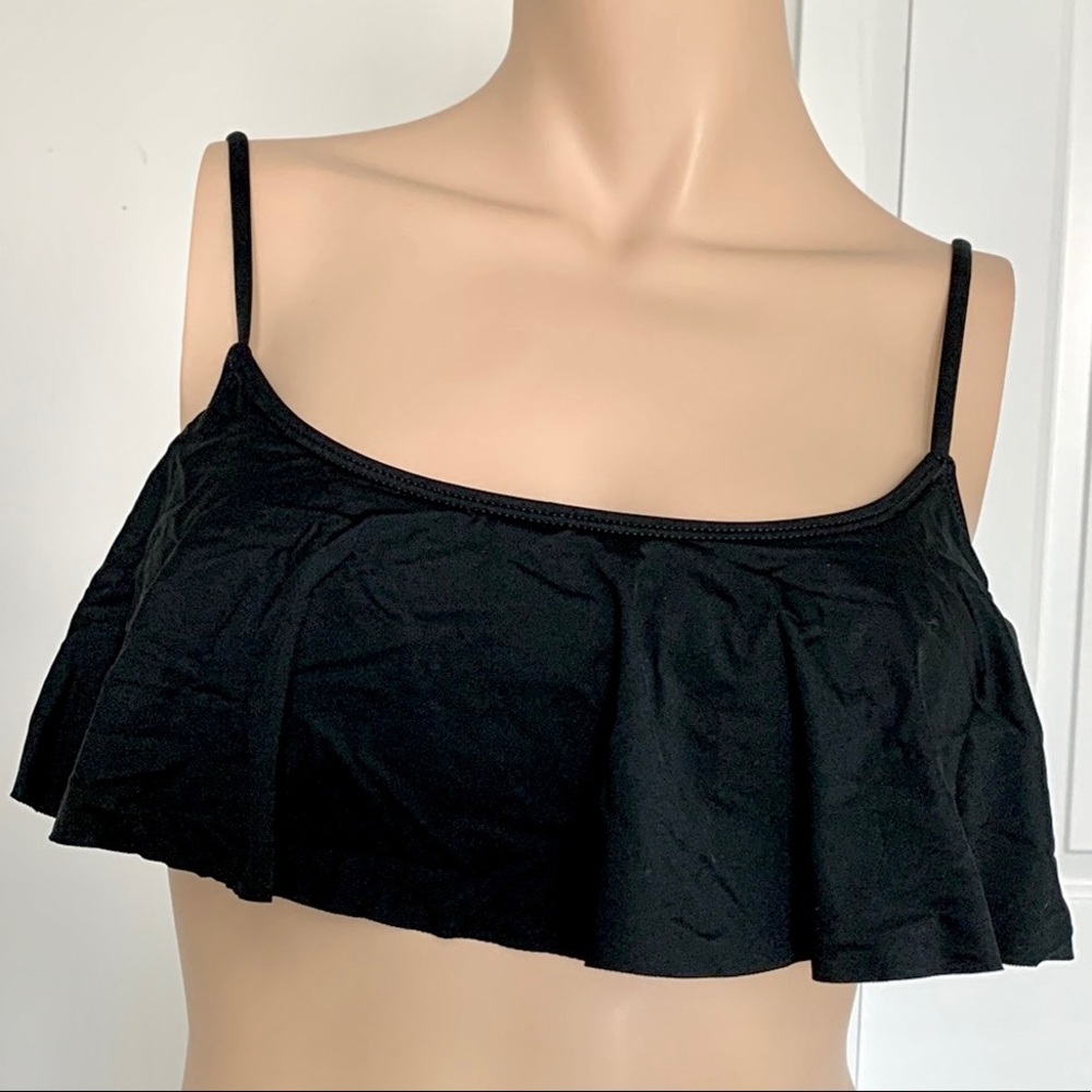 Black bikini top